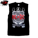 AC/DC - Black Ice - Frayed-Cut Modified Singlet