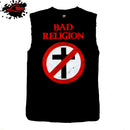 Bad Religion - Vintage Classic Logo - Frayed-Cut Modified Singlet
