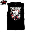 Bullet For My Valentine - Skull & Roses - Frayed-Cut Modified Singlet