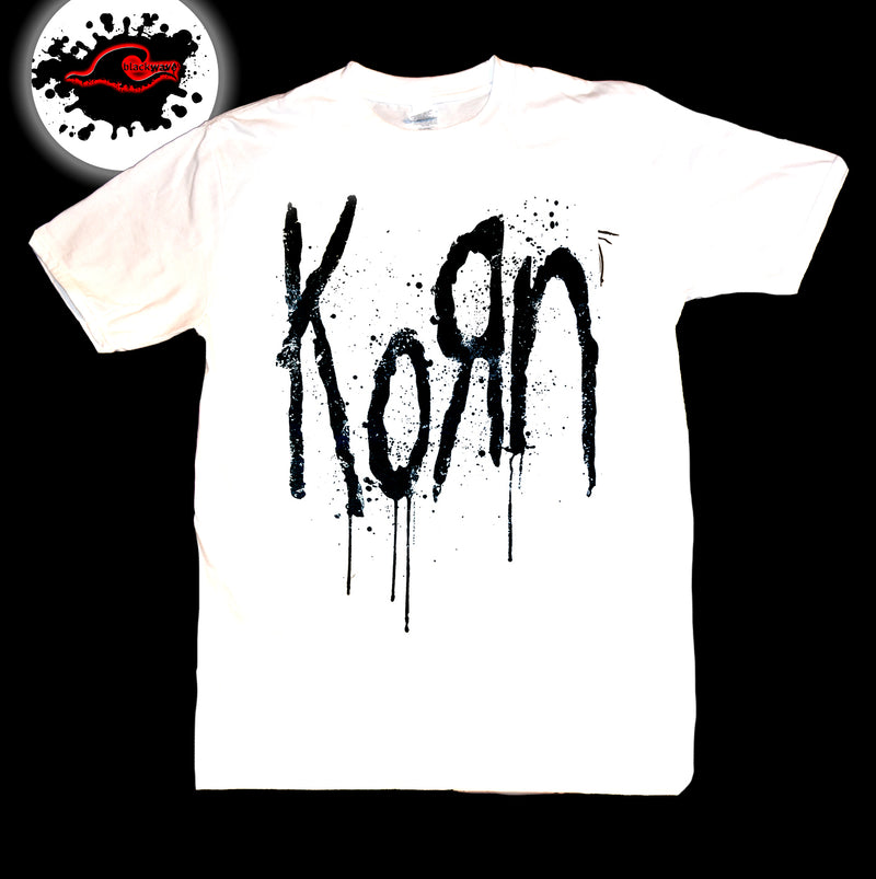 Korn - Still A Freak - White Band T-Shirt