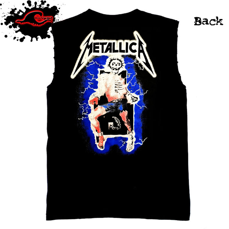 Metallica - Ride The Lightning - Frayed-Cut Modified Singlet