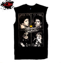 Michael Jackson - King Of Pop Tribute - Frayed-Cut Modified Singlet