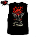Ozzy Ozbourne - Angel Wings - Frayed-Cut Modified Singlet