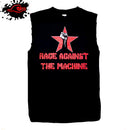 Rage Against The Machines - Raised Fist - Frayed-Cut Modified Singlet