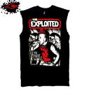 The Exploited - Lets Start A War - Frayed-Cut Modified Singlet