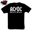 AC/DC - Back In Black - Band T-Shirt - Blackwave Clothing