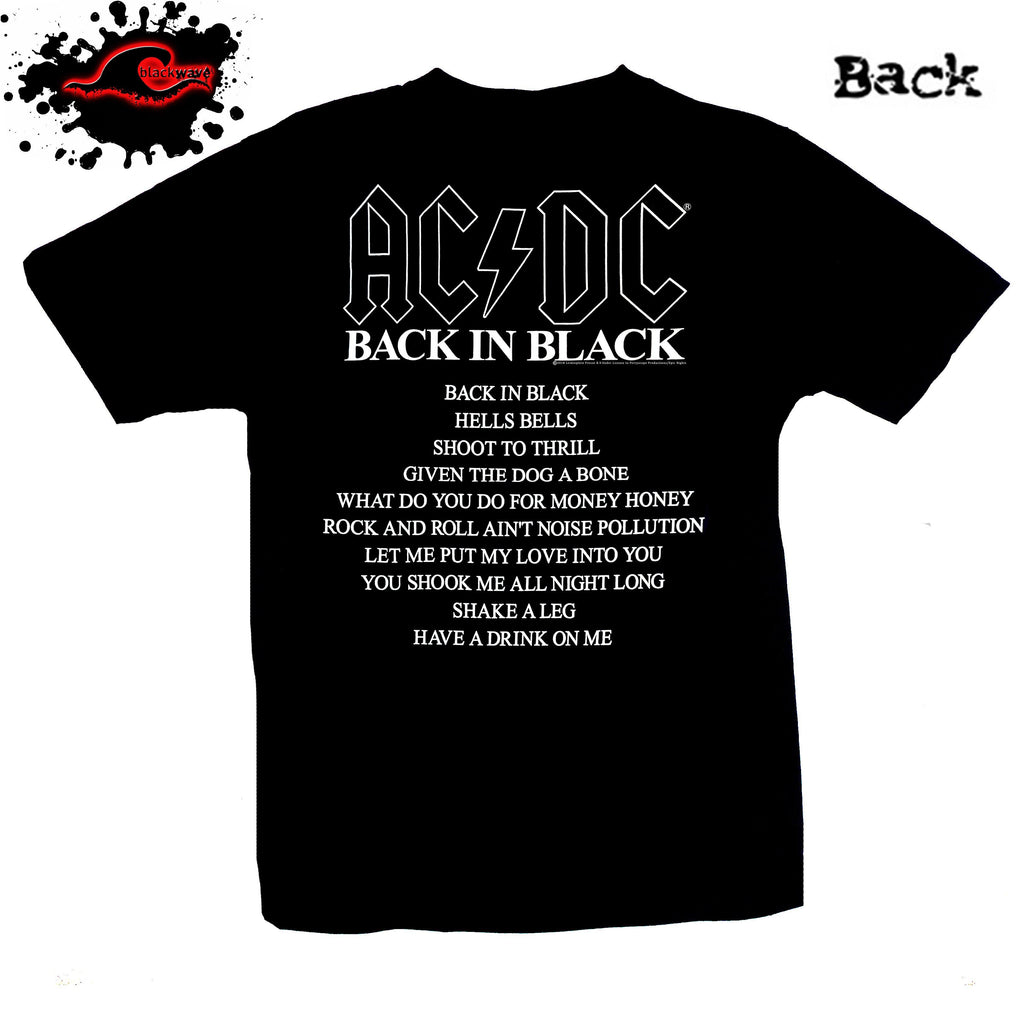 AC/DC - Back In Black - Band T-Shirt