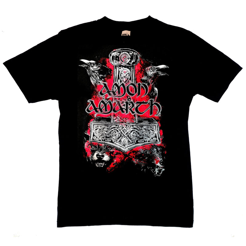 Amon Amarth - Thors Hammer - Band T-Shirt In XXL & XXXL - Blackwave Clothing