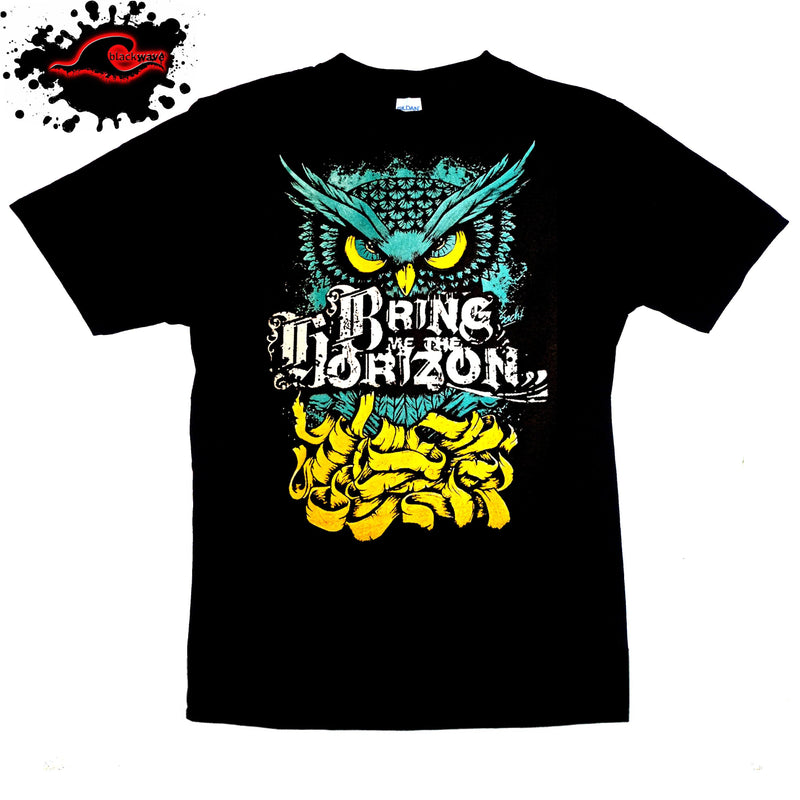 Bring Me The Horizon - Night Owl - Band T-Shirt - Blackwave Clothing