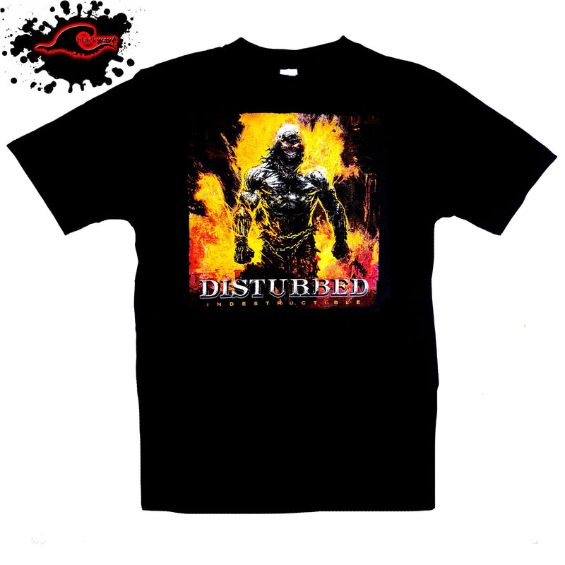 Disturbed - Indestructible - Band T-Shirt - Blackwave Clothing