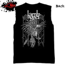 Lamb Of God - (Restocked) Chest Crest - Frayed-Cut Modified Singlet - Blackwave Clothing