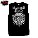 Machine Head - Bloodstone & Diamonds - Frayed-Cut Modified Singlet - Blackwave Clothing