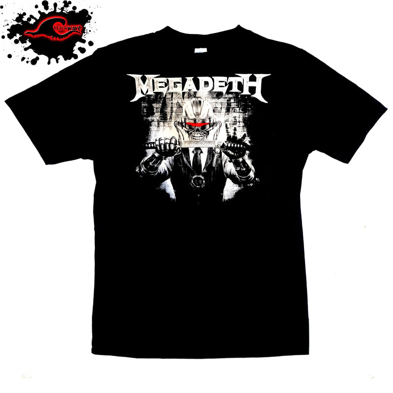 Megadeth - Rust In Peace Sword - Band T-Shirt In XXL - Blackwave Clothing