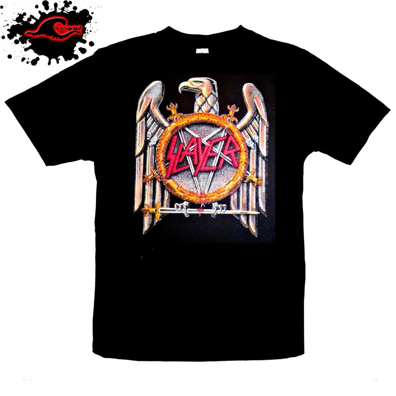 Slayer - Eagle Emblem (Restocked) - Band T-Shirt In XXL & XXXL - Blackwave Clothing