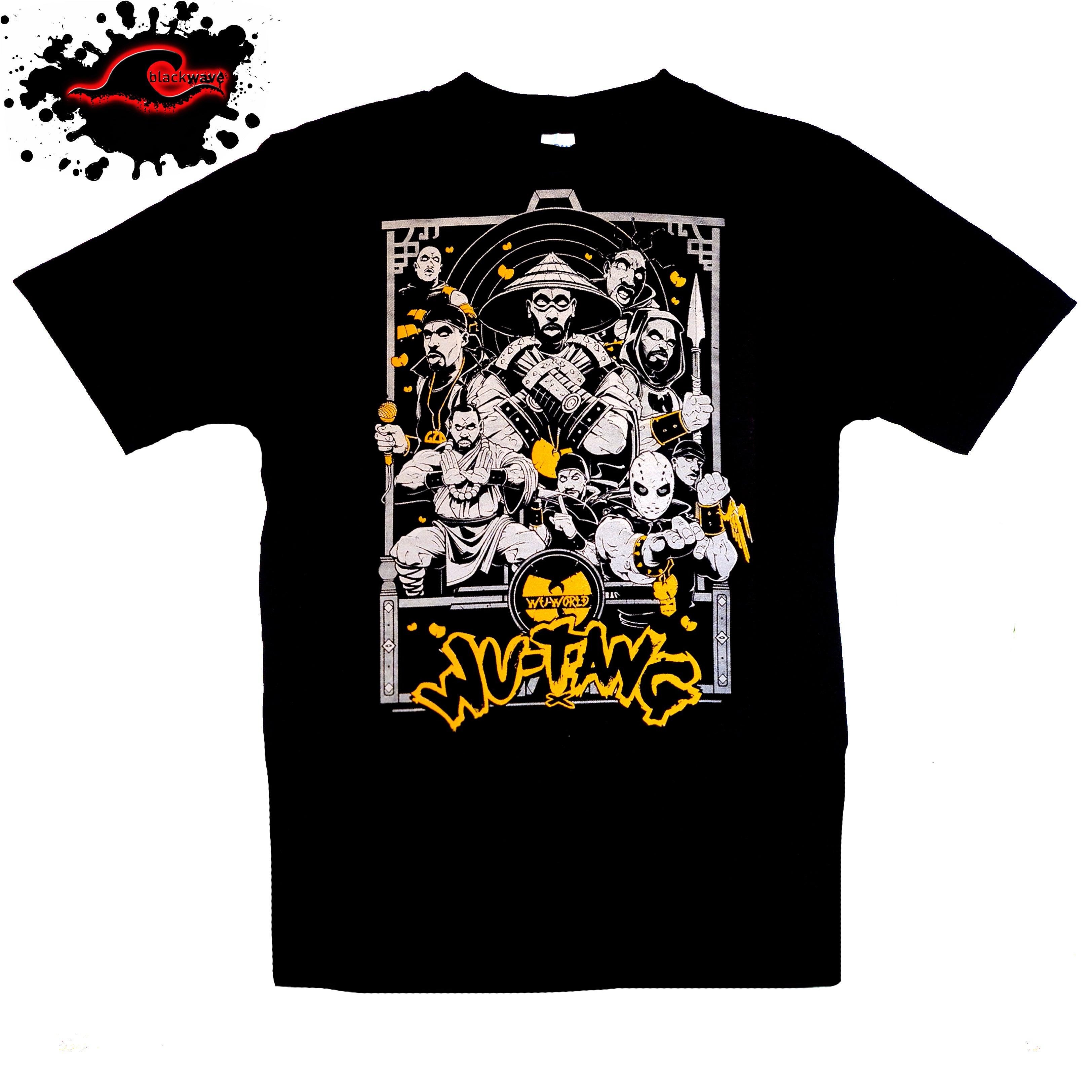 Wu tang clan the clan hip hop t shirt