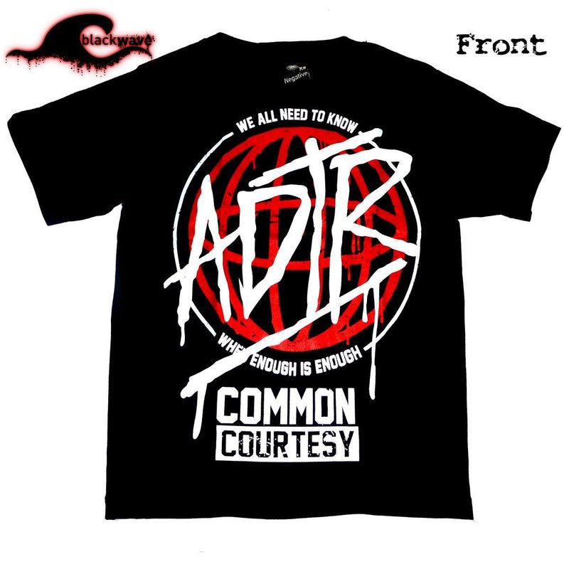 A Day To Remember - Common Courtesy - Band T-Shirt - Blackwave Clothing
