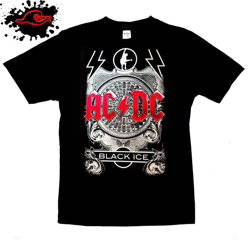 AC/DC - Black Ice - Band T-Shirt - Blackwave Clothing