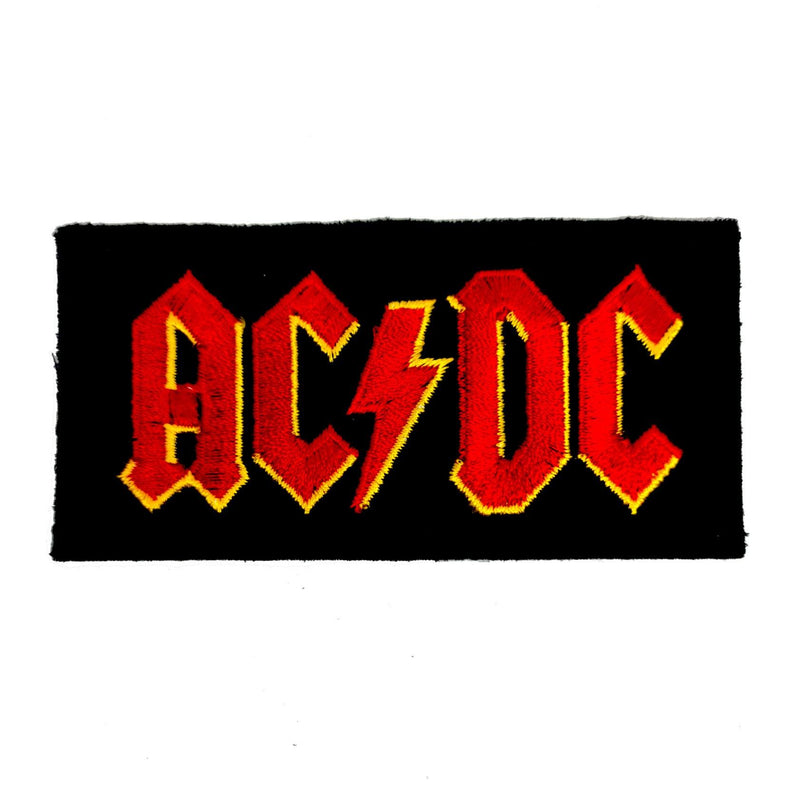 AC/DC - Iron On Embroidered Patch - Blackwave Clothing