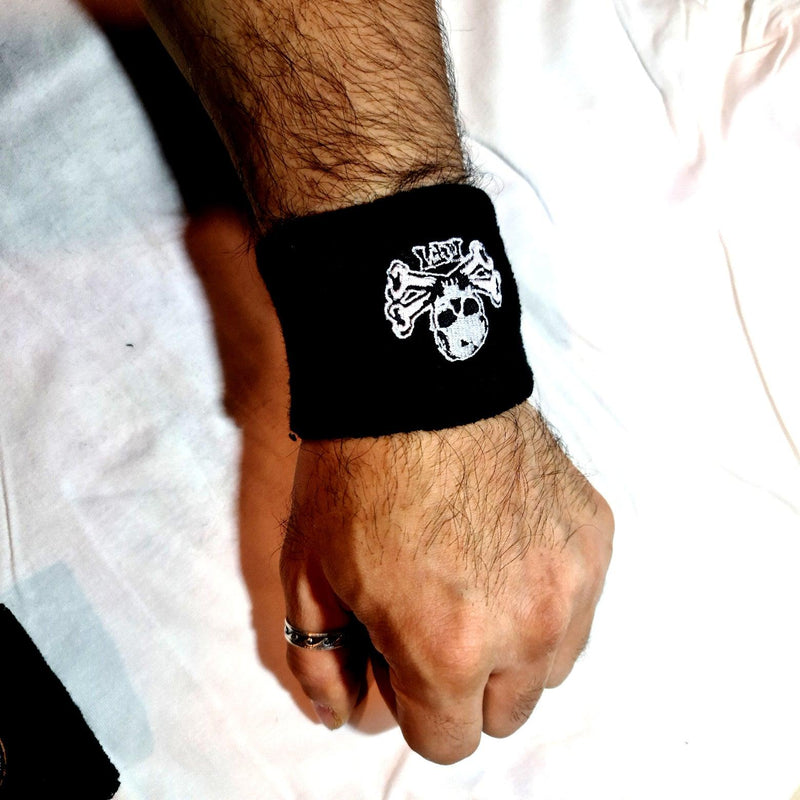 AFI - Skull - Wristband - Sweatband - Blackwave Clothing