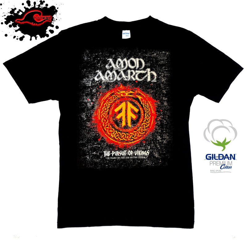 Amon Amarth - The Pursuit Of Vikings - Band T-Shirt - Blackwave Clothing