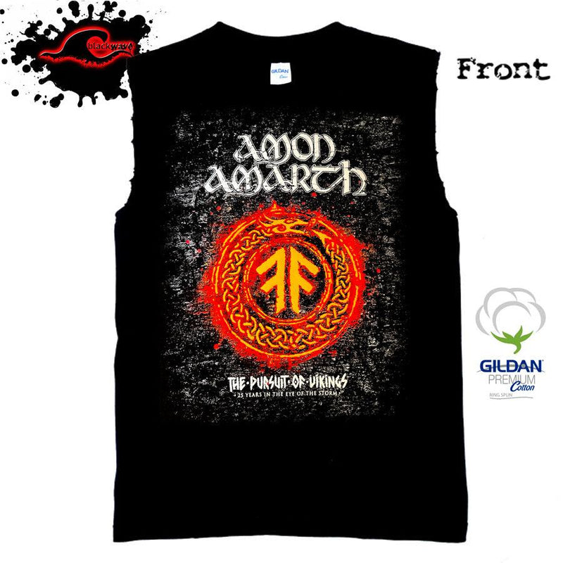 Amon Amarth - The Pursuit Of Vikings - Band T-Shirt - Blackwave Clothing
