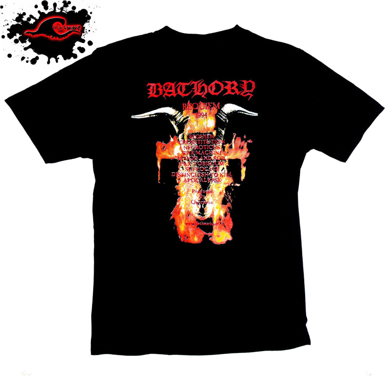 Bathory - Requium - Band T-Shirt - Blackwave Clothing