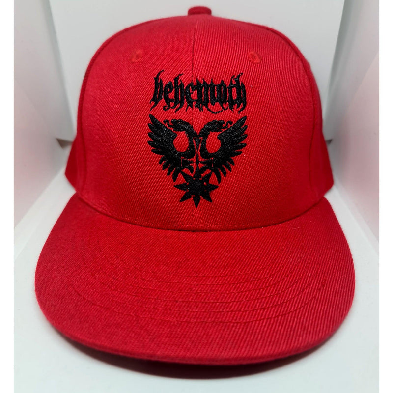 Behemoth - Classic - Red Double Snapback Cap - Blackwave Clothing