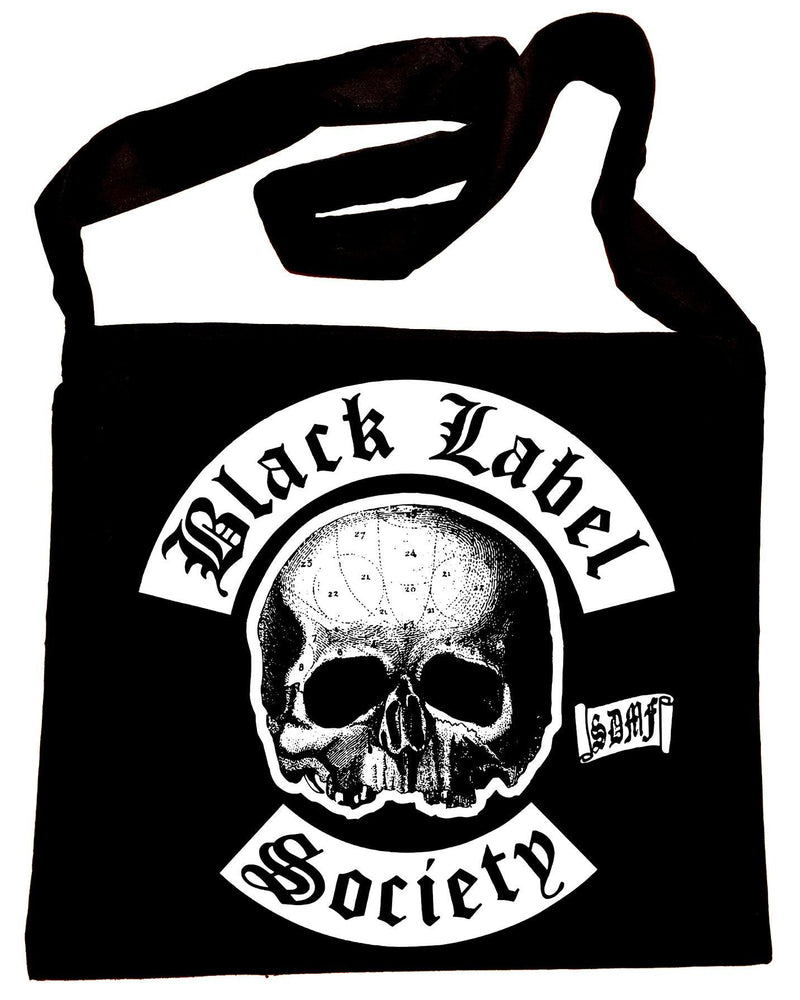 Black Label Society - Classic BLS Logo - Calico Messenger/Sling Bag - Blackwave Clothing