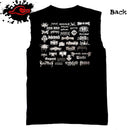 Black Metal - Metal Collections - Frayed-Cut Modified Singlet - Blackwave Clothing