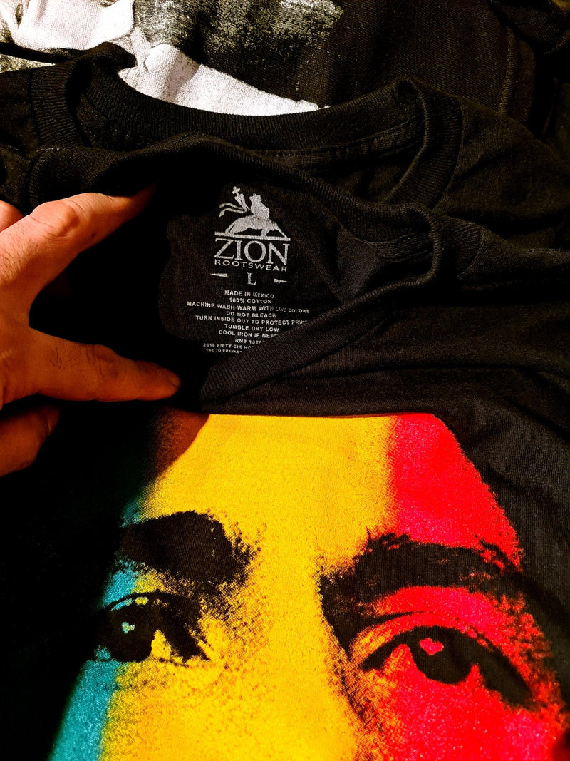 Bob Marley - Rasta Face - Official Licensed Reggae Band T-Shirt - Blackwave Clothing