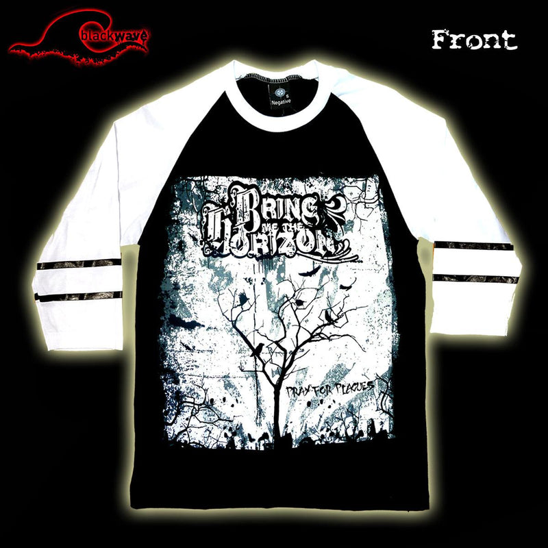 Bring Me The Horizon - Raglan Baseball Shirt - Blackwave Clothing