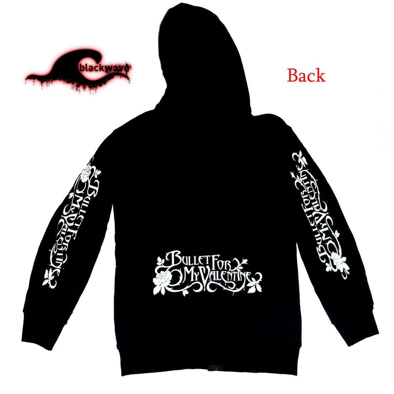 Bullet For My Valentine - Hand In Blood - Negative Clothing Seamless Zip - Band Hoodie - Blackwave Clothing