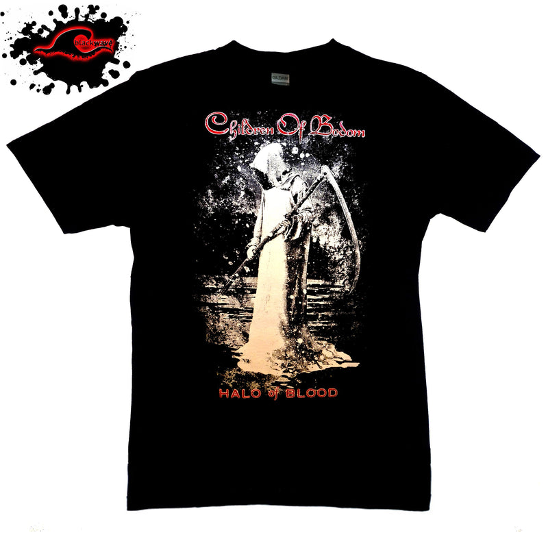 Children Of Bodom - Halo Of Blood - Official Imported Band T-Shirt - Blackwave Clothing