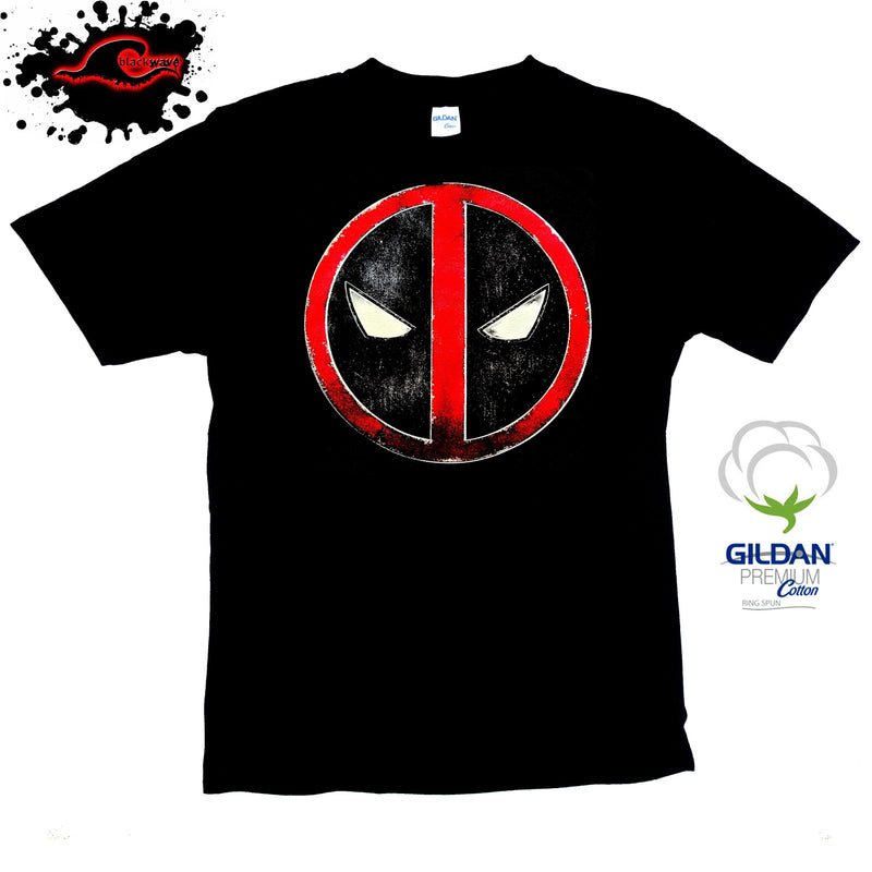 Deadpool - Vintage Logo - Anti-hero or Superhero T-Shirt - Blackwave Clothing