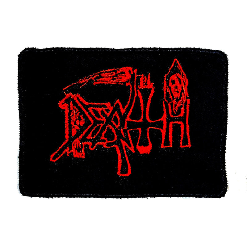 Death - Iron On Embroidered Patch - Blackwave Clothing