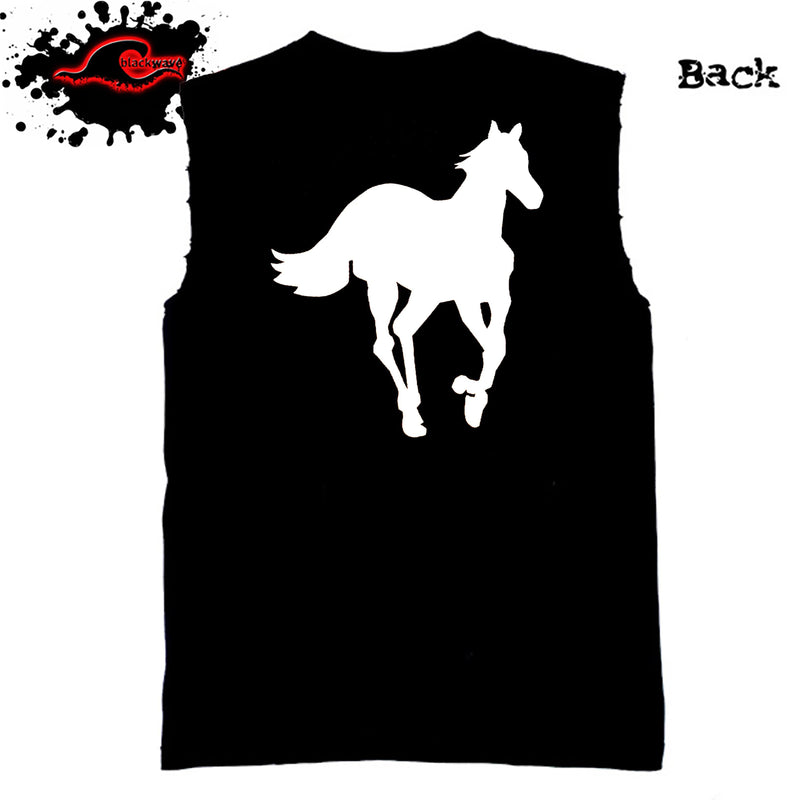 Deftones - White Pony - Frayed-Cut Modified Singlet - Blackwave Clothing