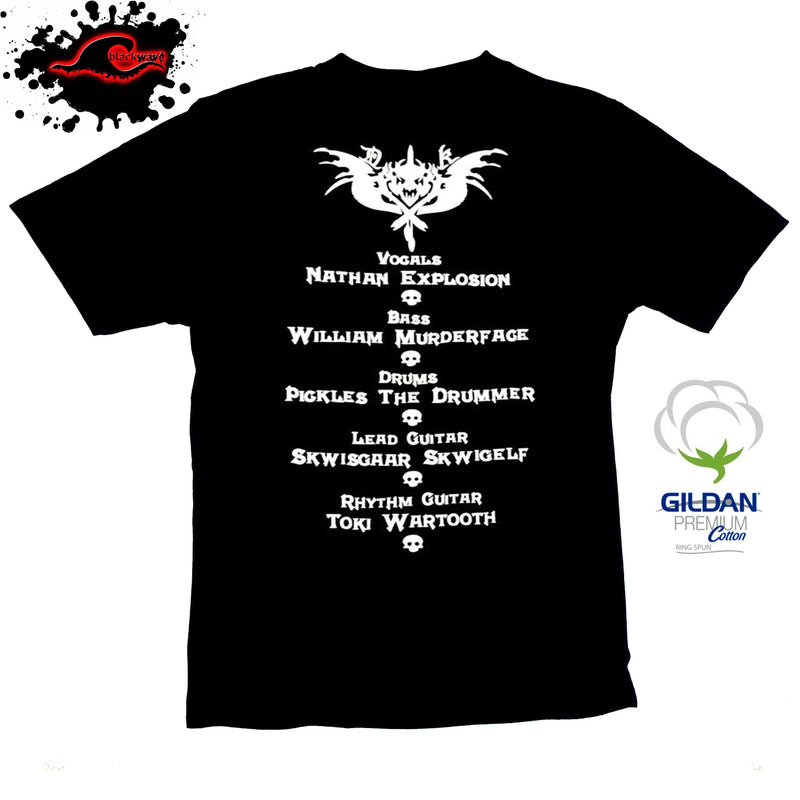 Dethklok - Go Forth & Die - Metalocalypse - T.V Show T-Shirt - Blackwave Clothing