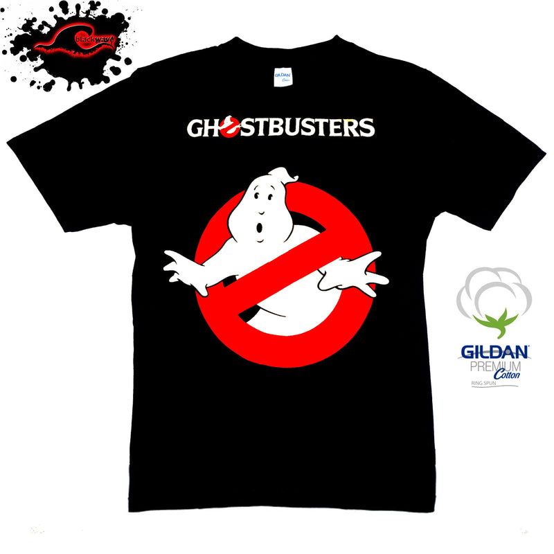 Ghostbusters - Classic Logo - Movie T-Shirt - Blackwave Clothing