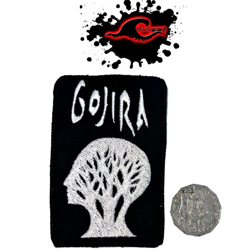 Gojira - Iron On Embroidered Patch - Blackwave Clothing