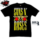 Guns & Roses - Vintage Poster Design - Band T-Shirt - Blackwave Clothing