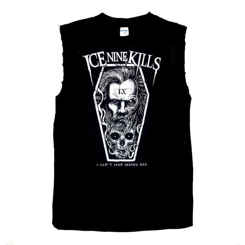 Ice Nine Kills - Can't Stop Seeing Red - Frayed-Cut Modified Singlet - Blackwave Clothing