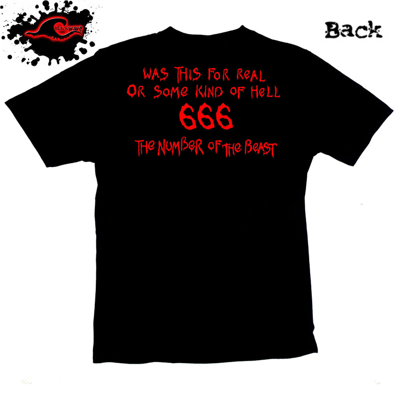 Iron Maiden - Number Of The Beast - Official Band T-Shirt - Blackwave Clothing