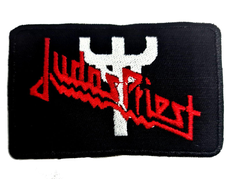 Judas Priest - Logo - Iron On Embroidered Patch - Blackwave Clothing