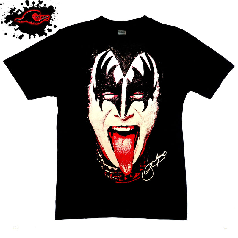 KISS - Demon - Gene Simmons - Band T-Shirt - Blackwave Clothing