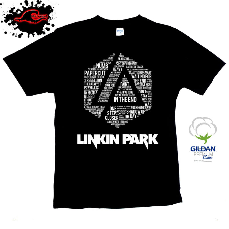 Linkin Park - Discography - Band T-Shirt - Blackwave Clothing