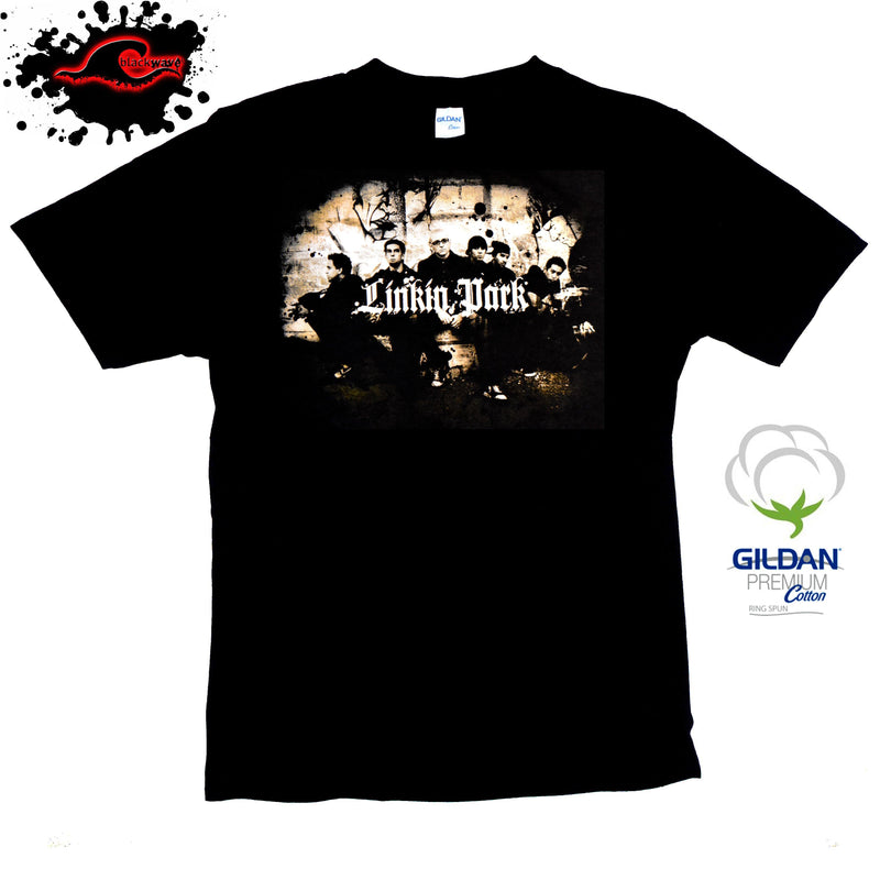 Linkin Park - Group Photo - Band T-Shirt - Blackwave Clothing