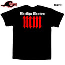 Marilyn Manson Circular Portrait - Official Band T-Shirt - Blackwave Clothing