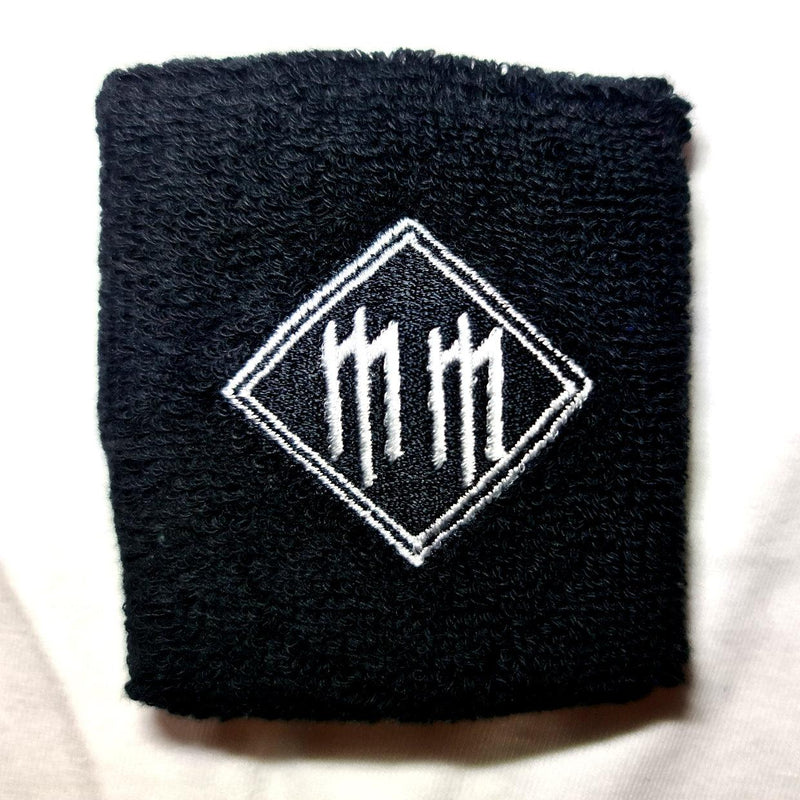 Marilyn Manson - MM Emblem - Wristband - Sweatband - Blackwave Clothing