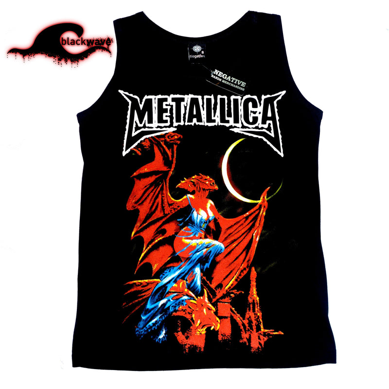 Metallica - Demon - Band Singlet - Blackwave Clothing