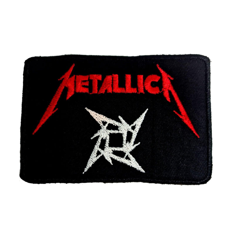 Metallica - Iron On Embroidered Patch - Blackwave Clothing